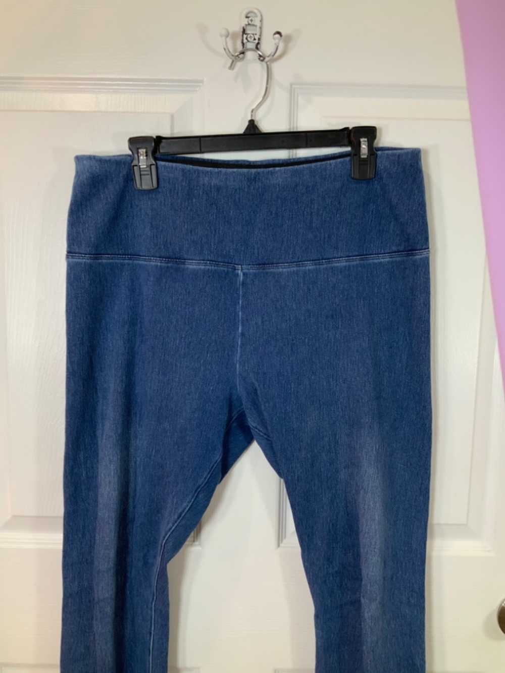 Lysse Denim Skinny High Waisted Jean Legging Size XL - Picture 3 of 8